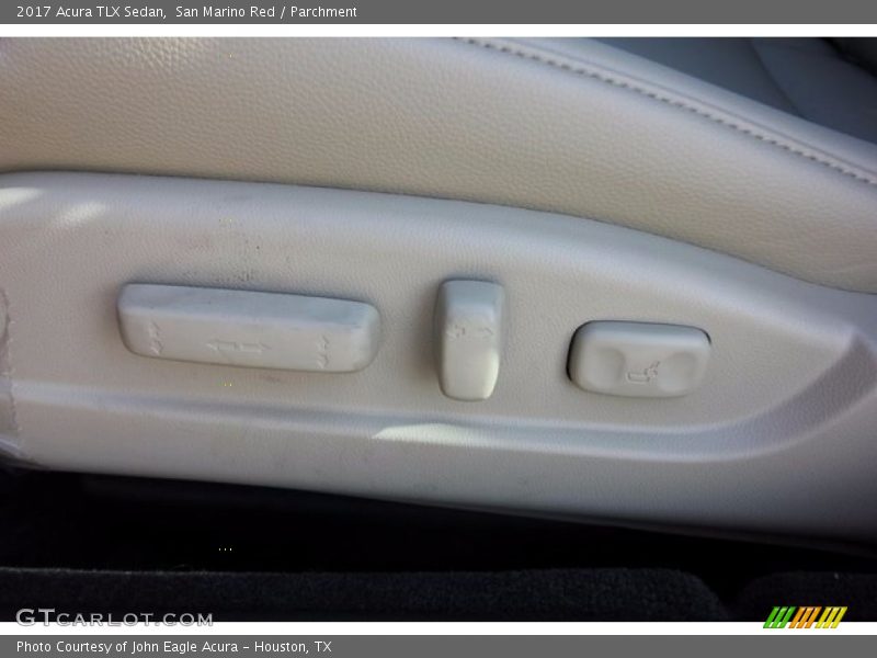 San Marino Red / Parchment 2017 Acura TLX Sedan
