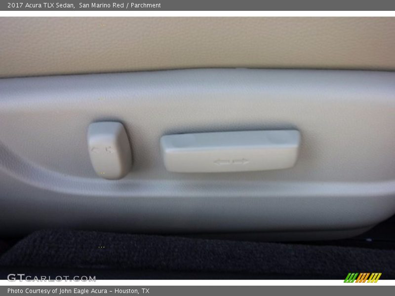 San Marino Red / Parchment 2017 Acura TLX Sedan
