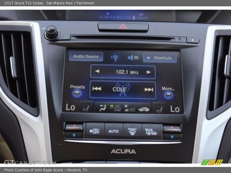 San Marino Red / Parchment 2017 Acura TLX Sedan