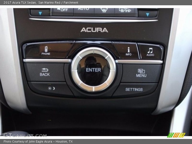 San Marino Red / Parchment 2017 Acura TLX Sedan