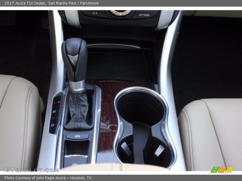 San Marino Red / Parchment 2017 Acura TLX Sedan