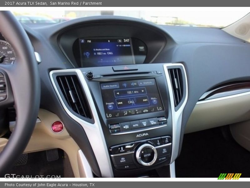 San Marino Red / Parchment 2017 Acura TLX Sedan