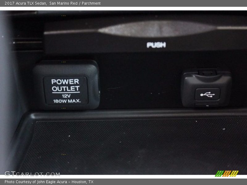 San Marino Red / Parchment 2017 Acura TLX Sedan