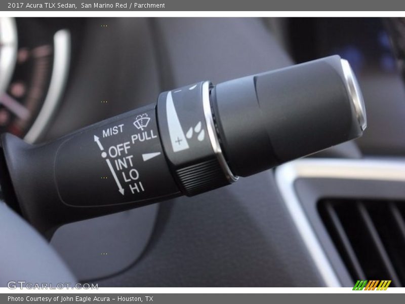 San Marino Red / Parchment 2017 Acura TLX Sedan