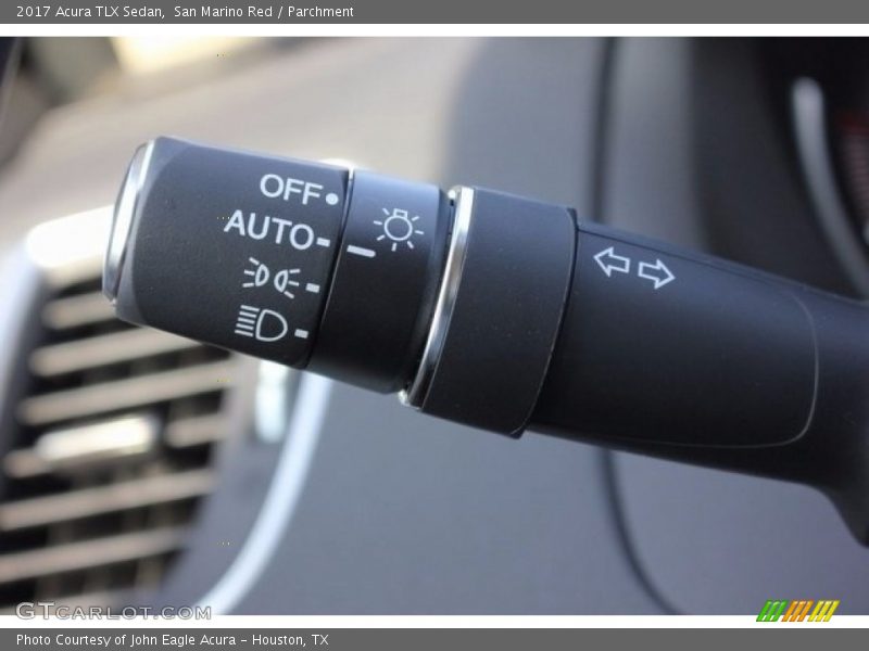 San Marino Red / Parchment 2017 Acura TLX Sedan
