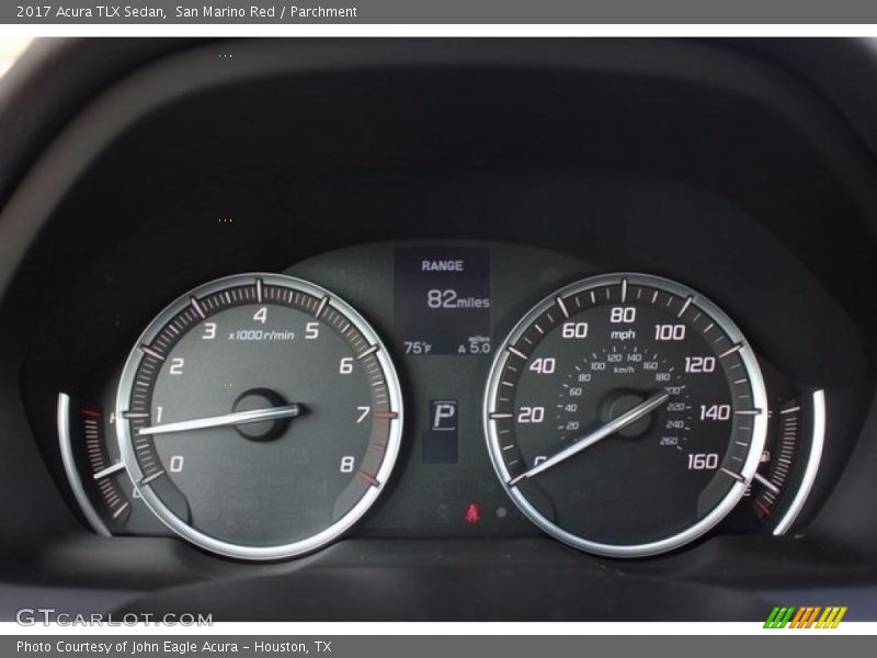 San Marino Red / Parchment 2017 Acura TLX Sedan