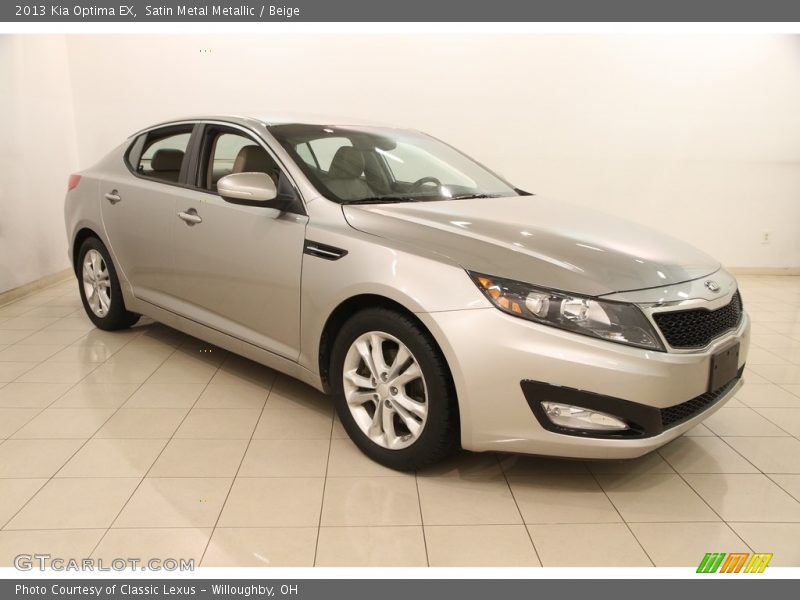 Satin Metal Metallic / Beige 2013 Kia Optima EX