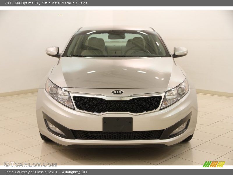 Satin Metal Metallic / Beige 2013 Kia Optima EX
