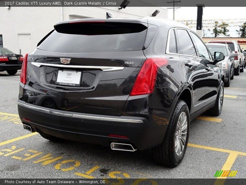 Dark Granite Metallic / Cirrus 2017 Cadillac XT5 Luxury AWD