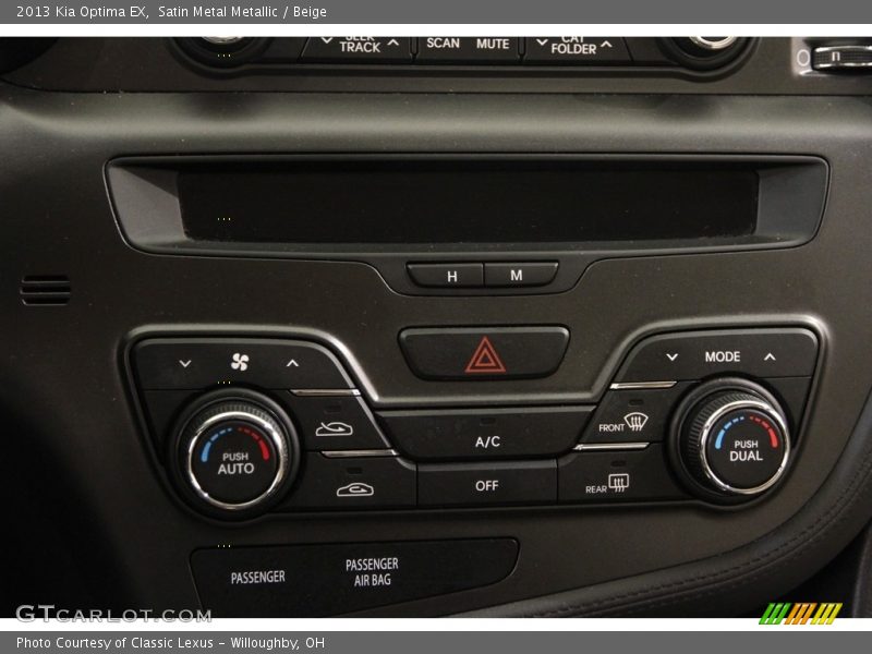 Satin Metal Metallic / Beige 2013 Kia Optima EX