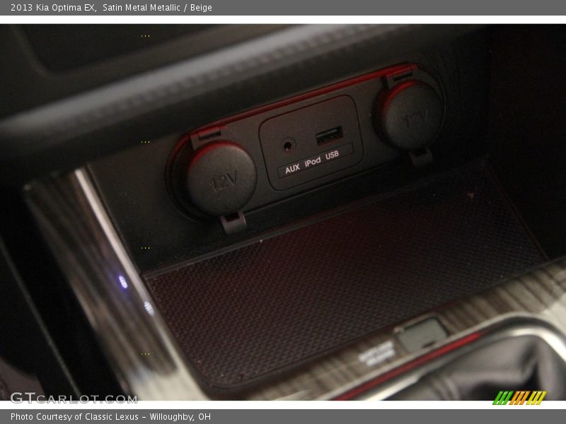 Satin Metal Metallic / Beige 2013 Kia Optima EX