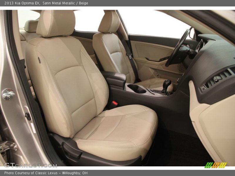 Satin Metal Metallic / Beige 2013 Kia Optima EX