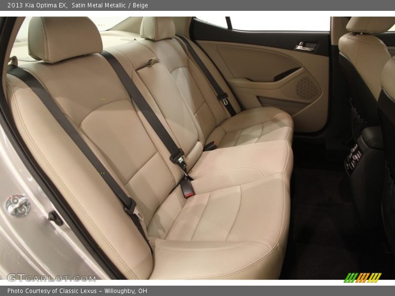 Satin Metal Metallic / Beige 2013 Kia Optima EX