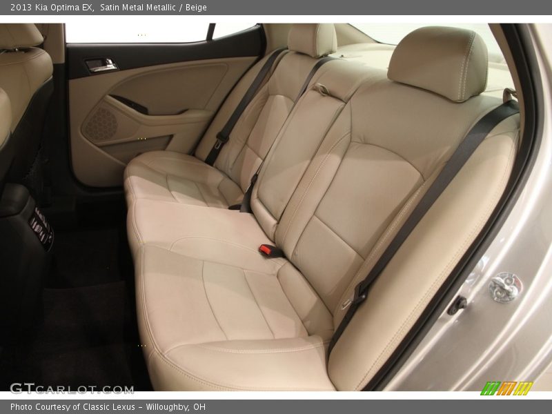 Satin Metal Metallic / Beige 2013 Kia Optima EX