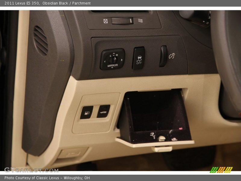 Obsidian Black / Parchment 2011 Lexus ES 350