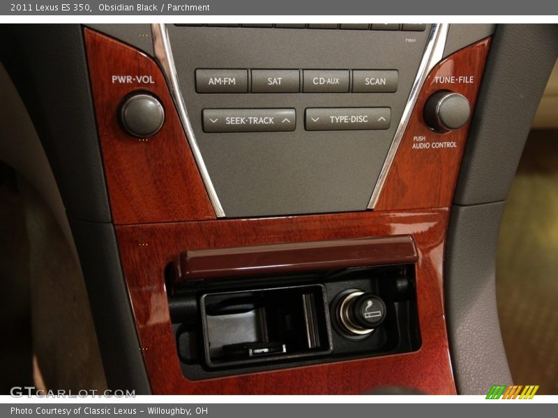 Obsidian Black / Parchment 2011 Lexus ES 350