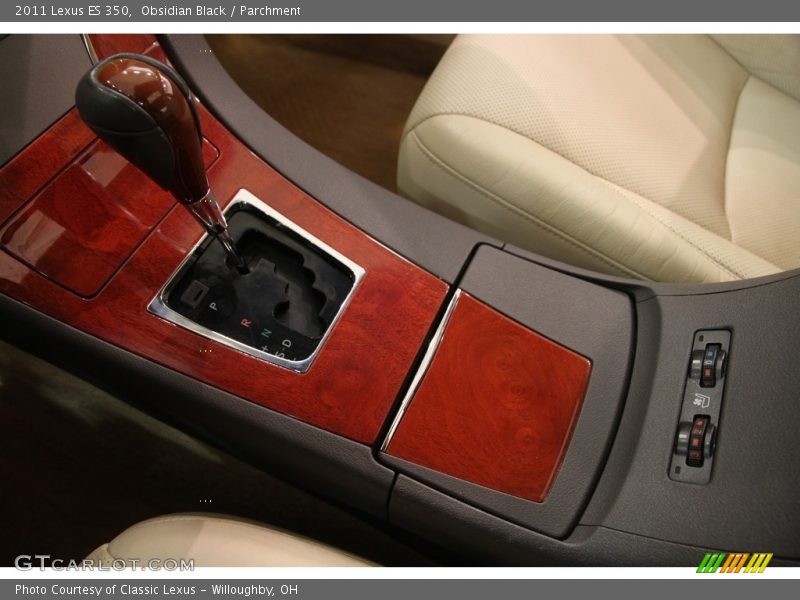 Obsidian Black / Parchment 2011 Lexus ES 350
