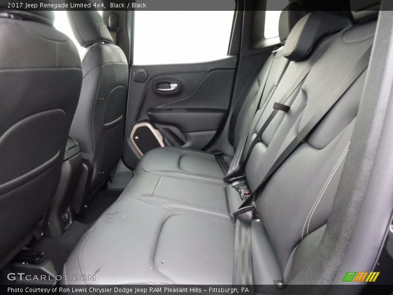 Black / Black 2017 Jeep Renegade Limited 4x4