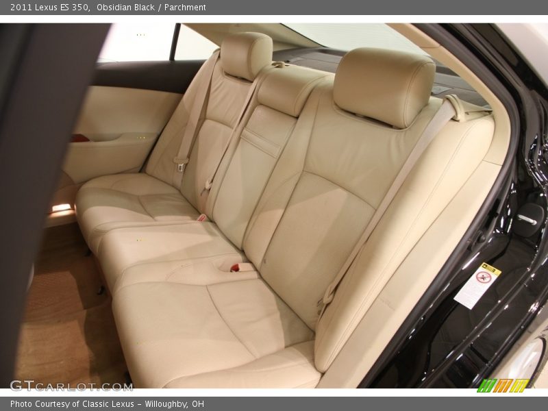 Obsidian Black / Parchment 2011 Lexus ES 350