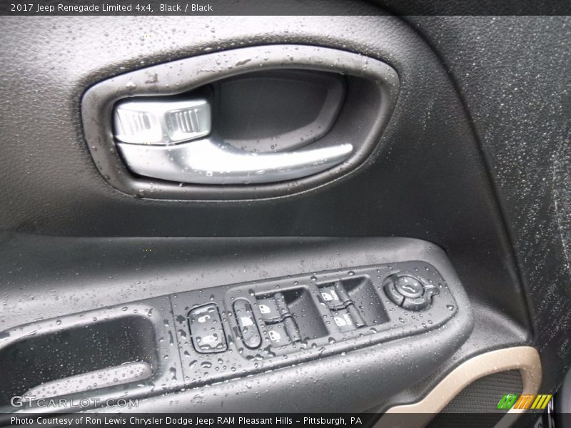 Black / Black 2017 Jeep Renegade Limited 4x4