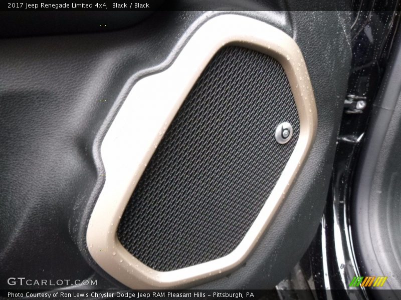 Black / Black 2017 Jeep Renegade Limited 4x4