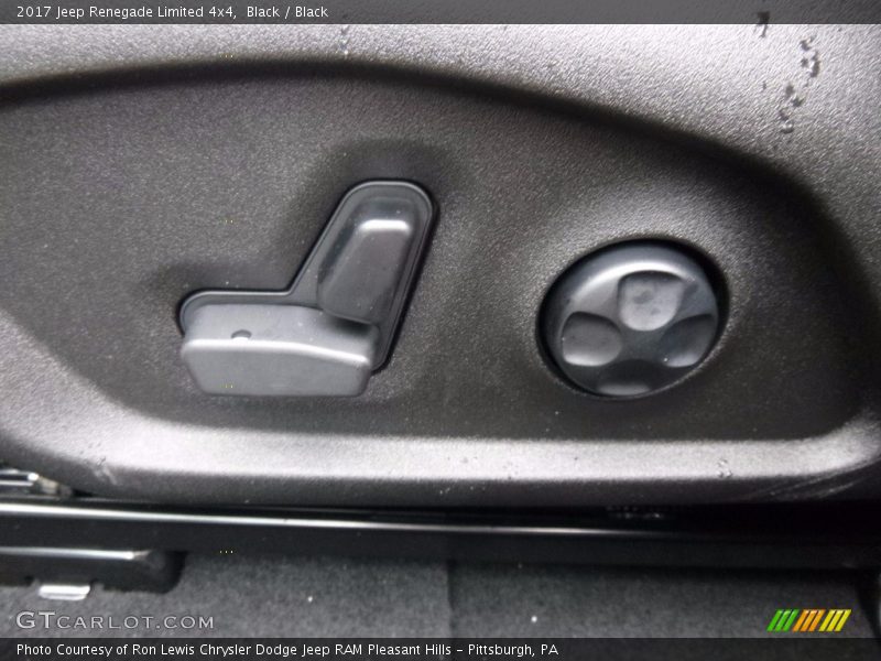 Black / Black 2017 Jeep Renegade Limited 4x4