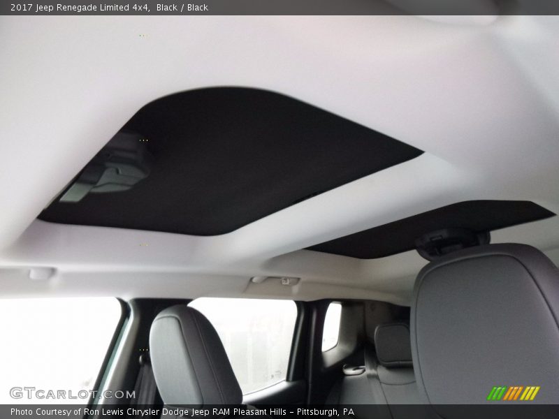 Black / Black 2017 Jeep Renegade Limited 4x4