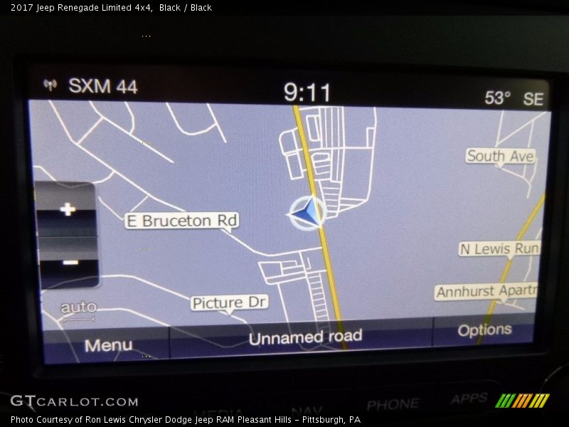 Black / Black 2017 Jeep Renegade Limited 4x4