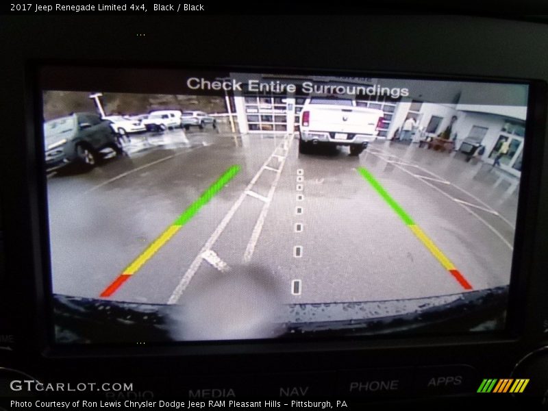 Black / Black 2017 Jeep Renegade Limited 4x4