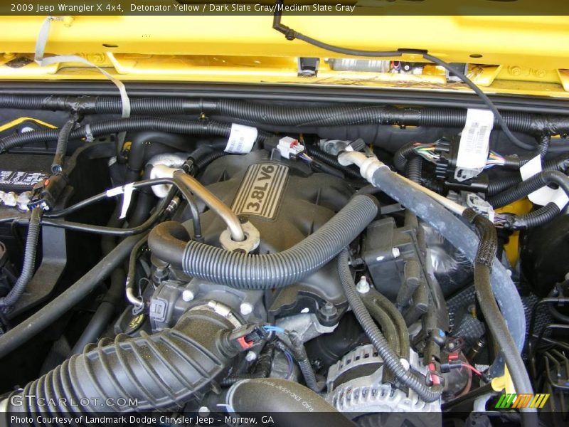 Detonator Yellow / Dark Slate Gray/Medium Slate Gray 2009 Jeep Wrangler X 4x4