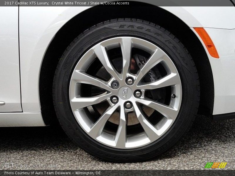 Crystal White Tricoat / Shale w/Cocoa Accents 2017 Cadillac XTS Luxury