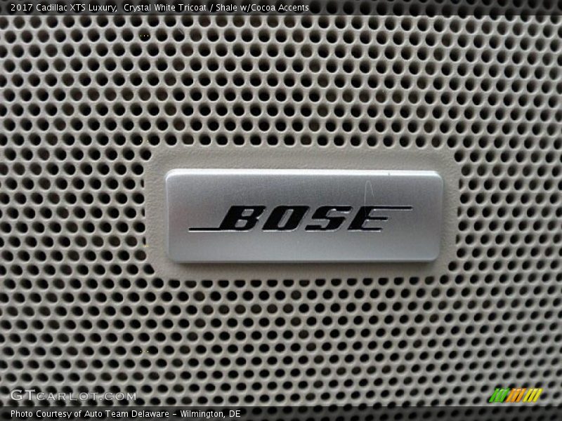 Crystal White Tricoat / Shale w/Cocoa Accents 2017 Cadillac XTS Luxury