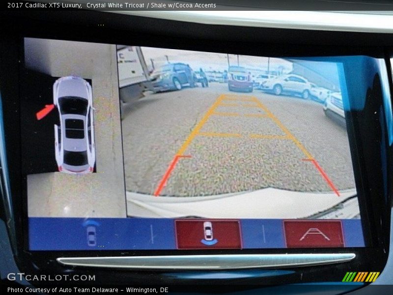 Crystal White Tricoat / Shale w/Cocoa Accents 2017 Cadillac XTS Luxury