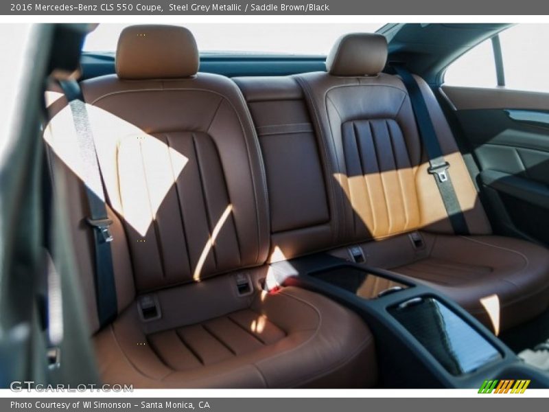 Steel Grey Metallic / Saddle Brown/Black 2016 Mercedes-Benz CLS 550 Coupe