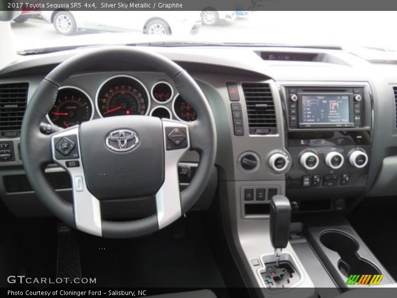 Dashboard of 2017 Sequoia SR5 4x4