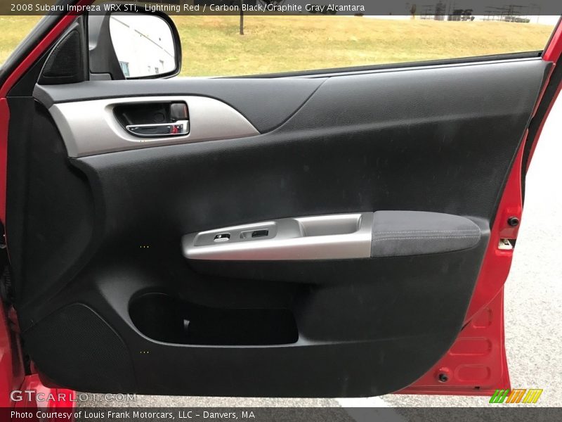 Door Panel of 2008 Impreza WRX STi