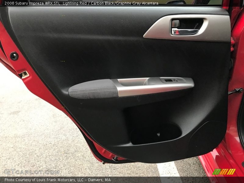 Door Panel of 2008 Impreza WRX STi