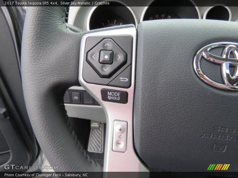 Controls of 2017 Sequoia SR5 4x4