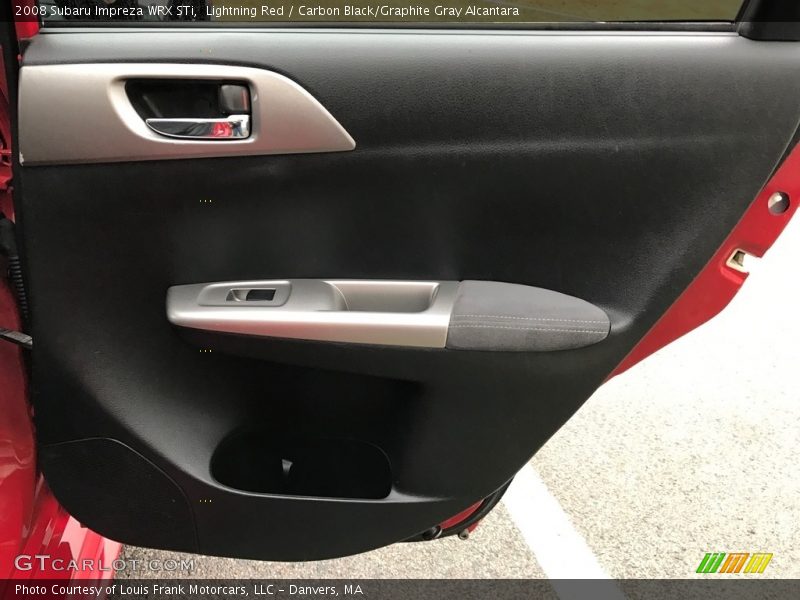 Door Panel of 2008 Impreza WRX STi