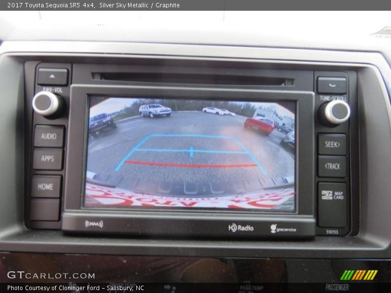 Silver Sky Metallic / Graphite 2017 Toyota Sequoia SR5 4x4