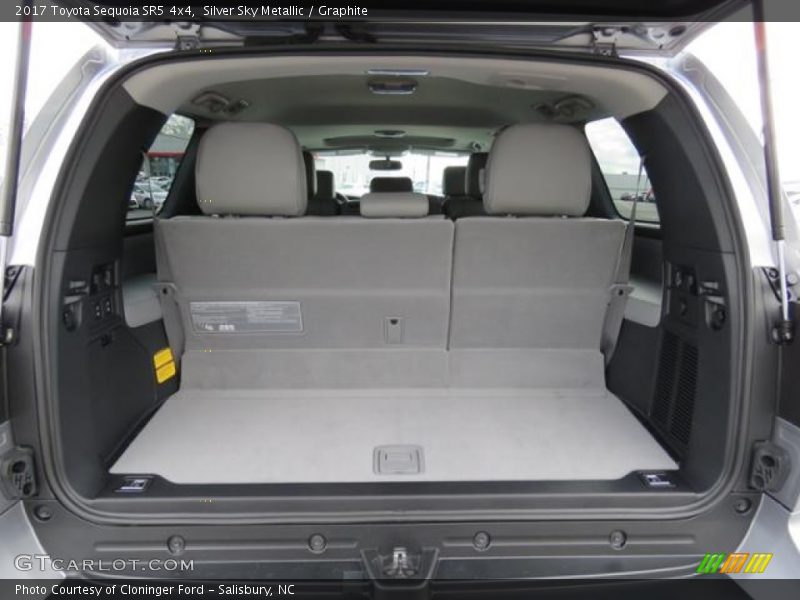  2017 Sequoia SR5 4x4 Trunk