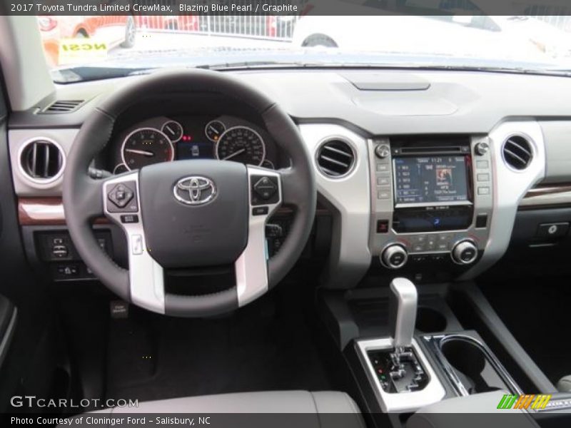 Dashboard of 2017 Tundra Limited CrewMax