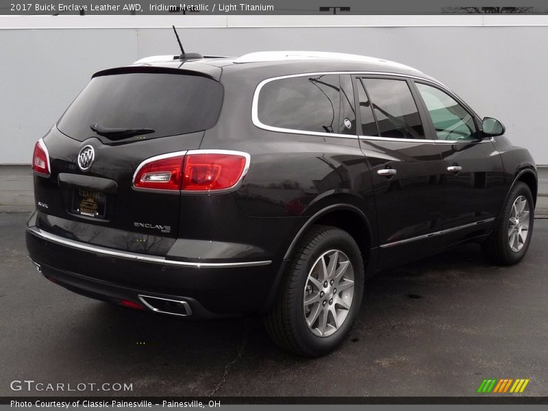 Iridium Metallic / Light Titanium 2017 Buick Enclave Leather AWD