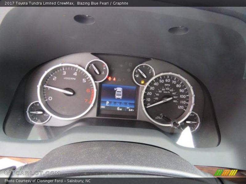  2017 Tundra Limited CrewMax Limited CrewMax Gauges