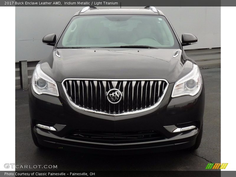 Iridium Metallic / Light Titanium 2017 Buick Enclave Leather AWD