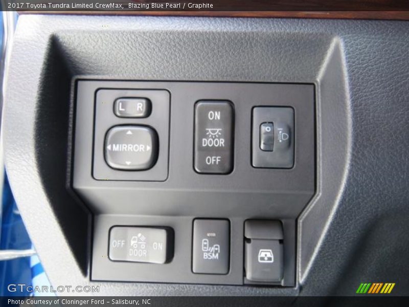 Controls of 2017 Tundra Limited CrewMax