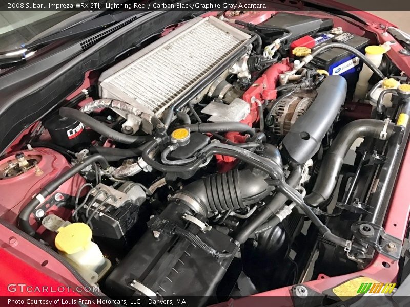  2008 Impreza WRX STi Engine - 2.5 Liter STi Turbocharged DOHC 16-Valve VVT Flat 4 Cylinder