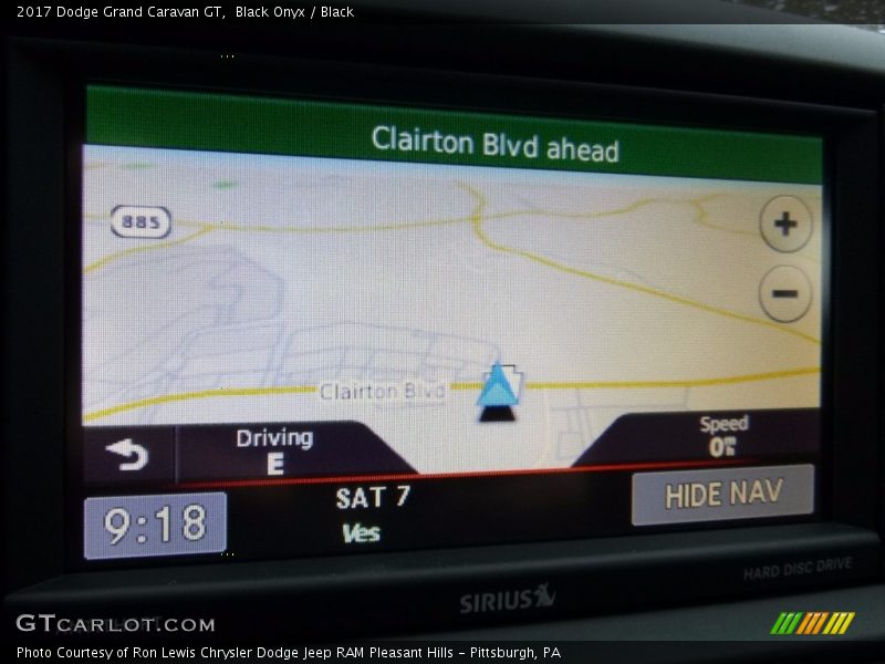 Black Onyx / Black 2017 Dodge Grand Caravan GT