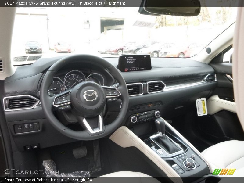 Dashboard of 2017 CX-5 Grand Touring AWD