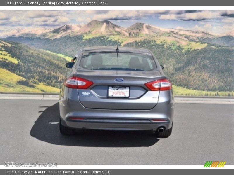 Sterling Gray Metallic / Charcoal Black 2013 Ford Fusion SE